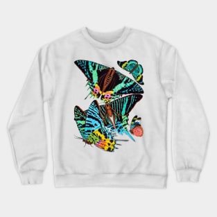 Butterflies Watercolor #4 Crewneck Sweatshirt